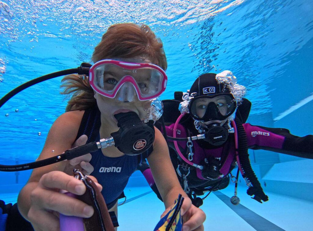 Schnuppertauchen Alstätten: Kind